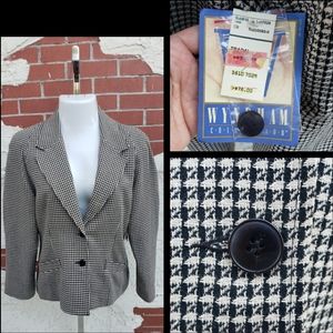 NEW women 12 vintage ILGWU career 80's ? blazer